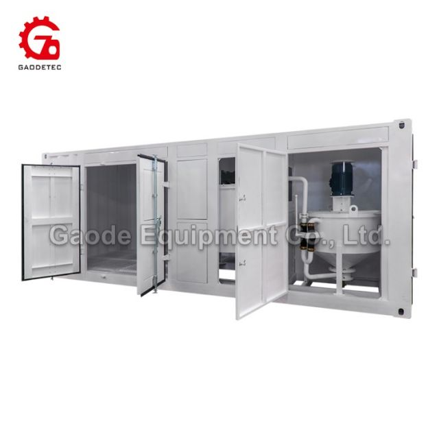 Gaodetec GMA2X300/1000 Container type High Speed Cement Grout Mixer